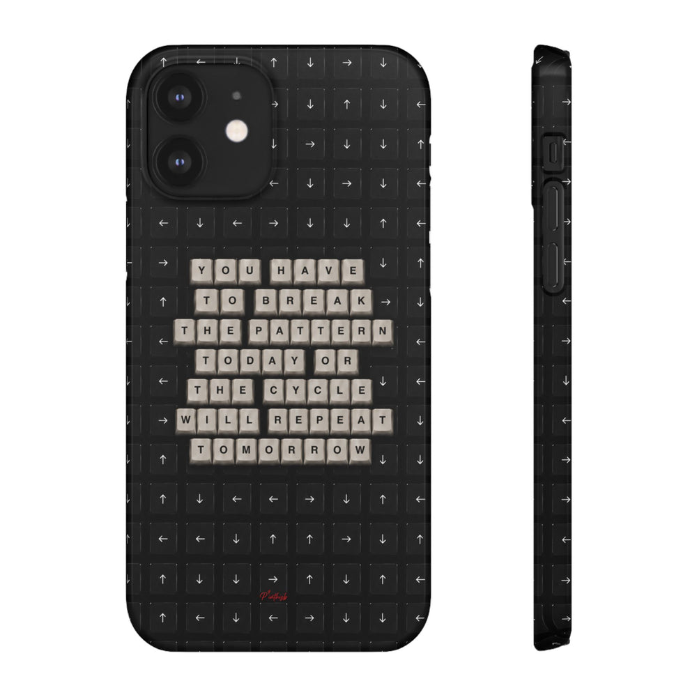 "Break the pattern" Keyboard Snap Case