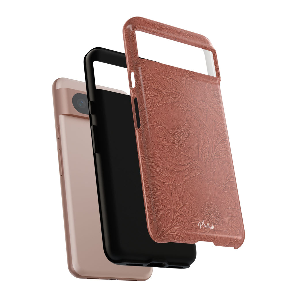 Embossed Floral Tough Case