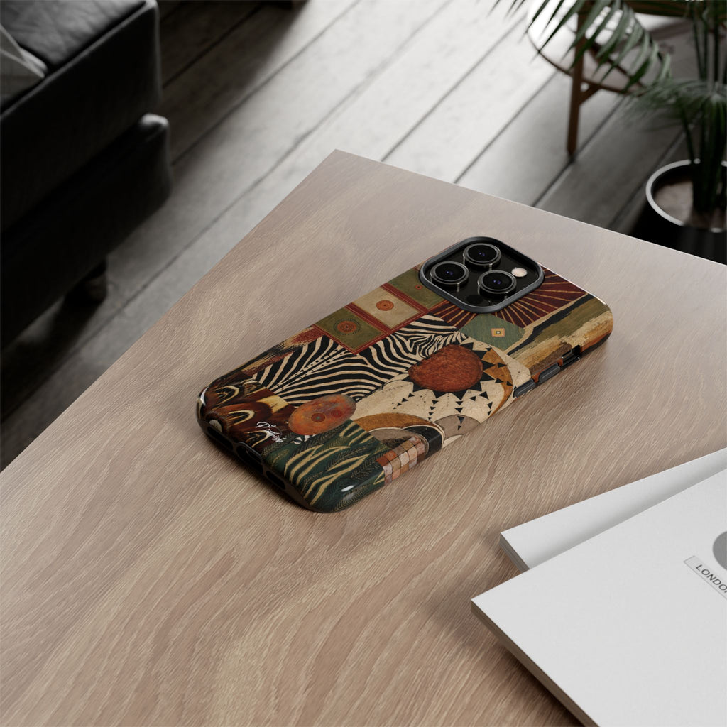 Abstract Boho Collage Tough Case