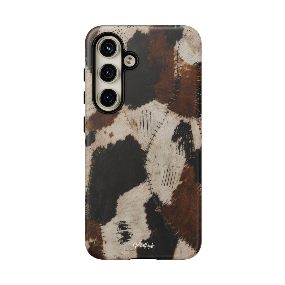 Brown & Black Animal Print Tough Case