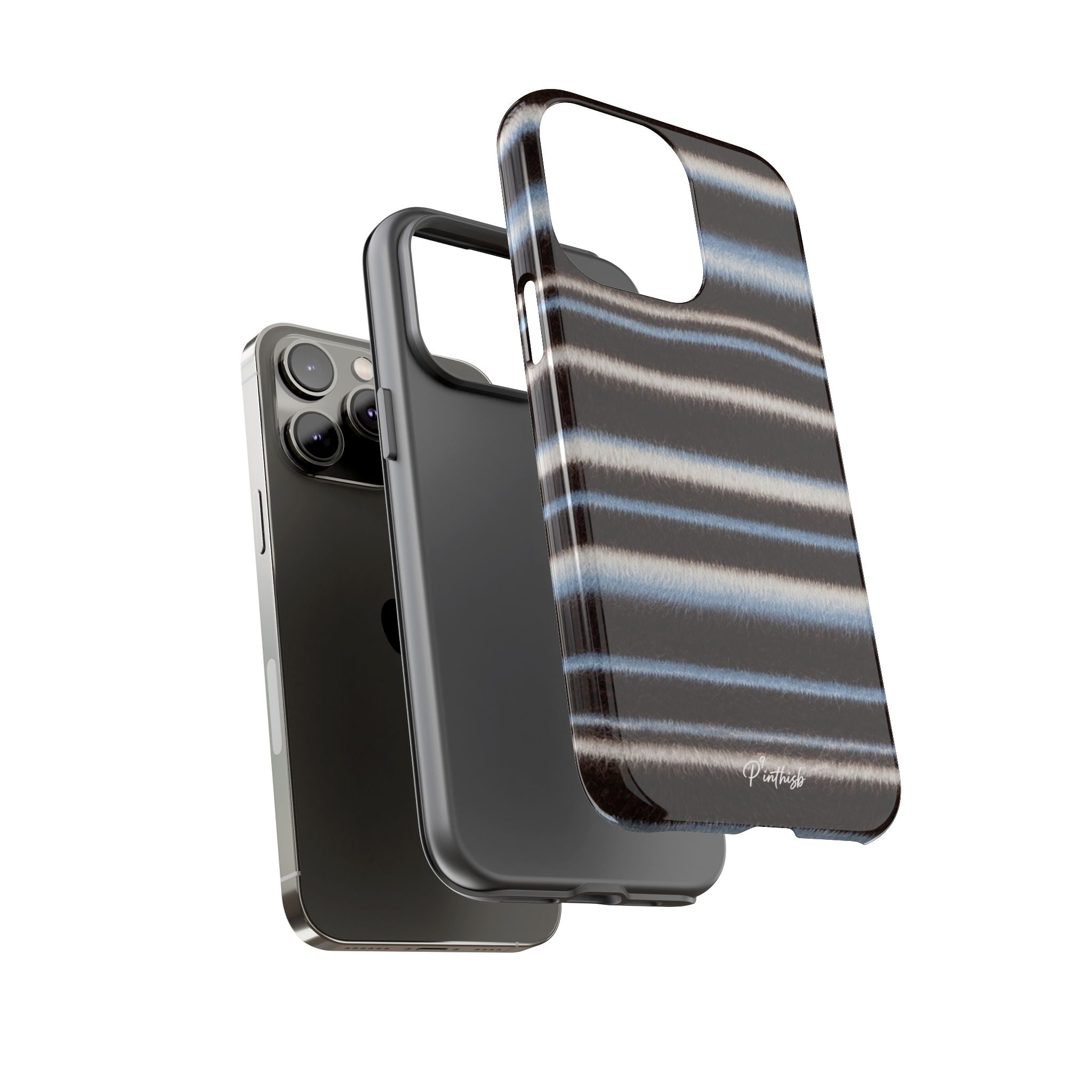 Striped Wave Tough Case