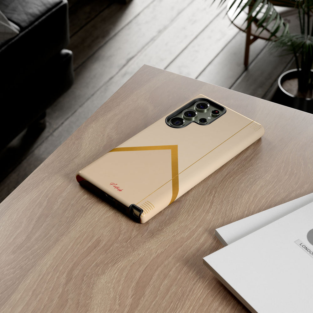 Gold Malboro Inspired Tough Phone Case