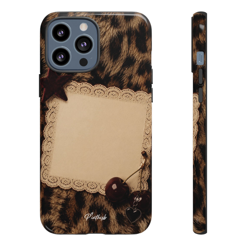 Personalized Leopard Lace Phone Case