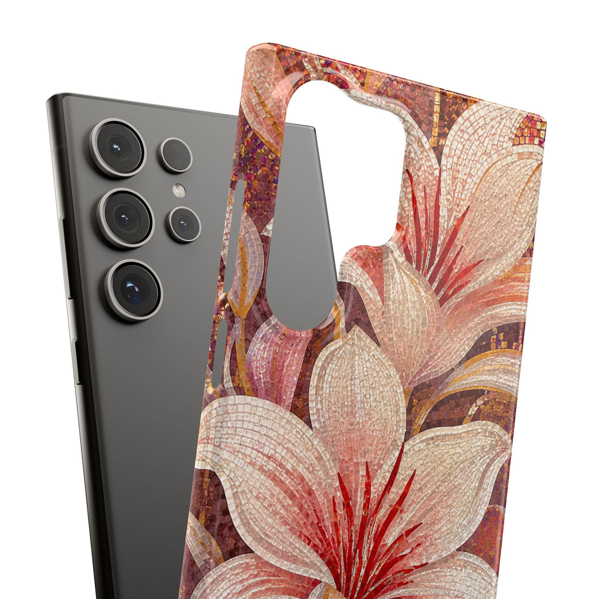 Floral Lily Snap Case