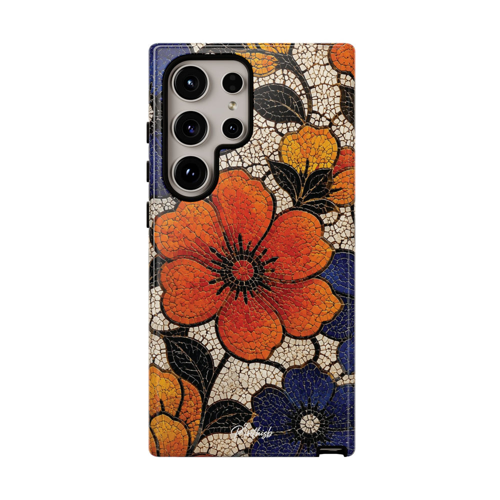 Floral Mosaic Tough Case