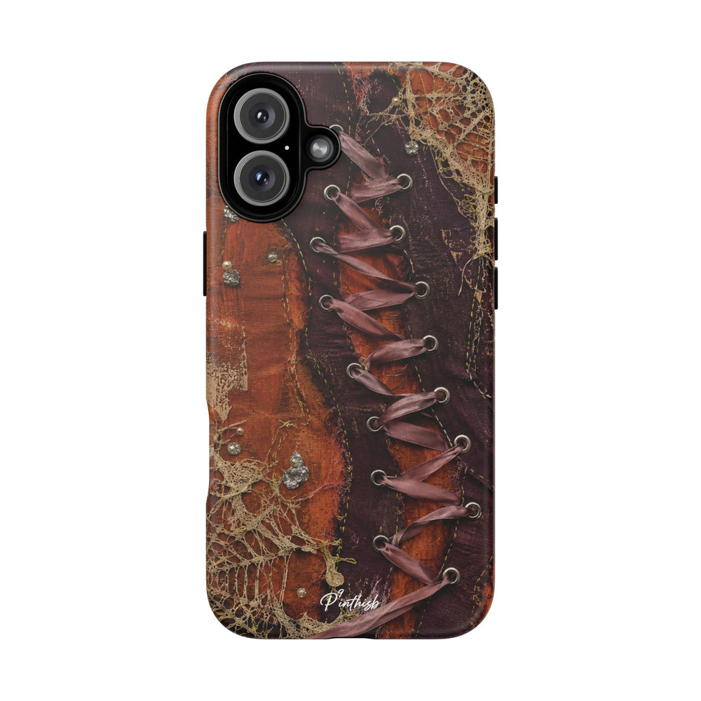 Vintage Leather Lace Tough Case