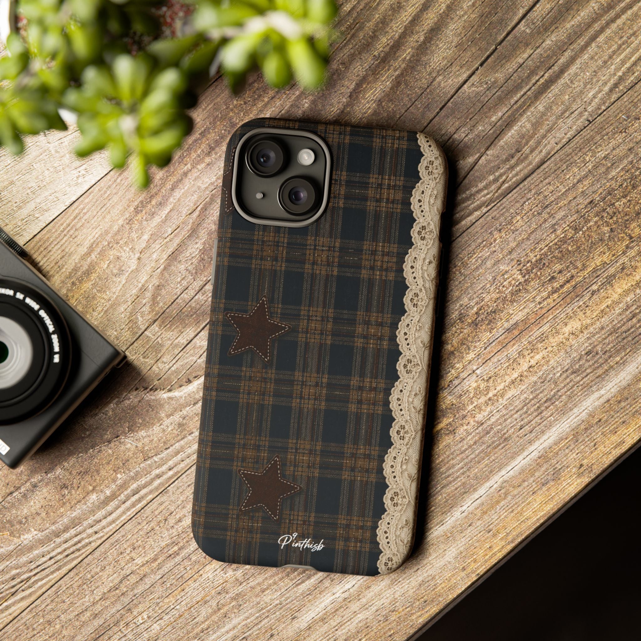 Vintage Stars Lace Phone Case