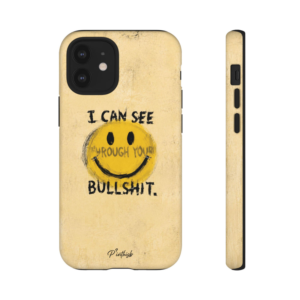 Smiley Anti-BS Tough Case