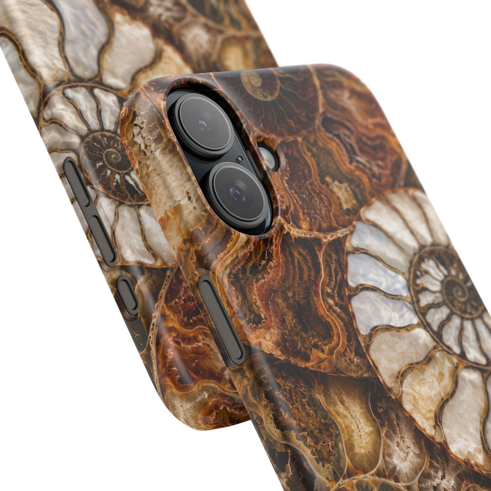 Nautilus Fossil Snap Case