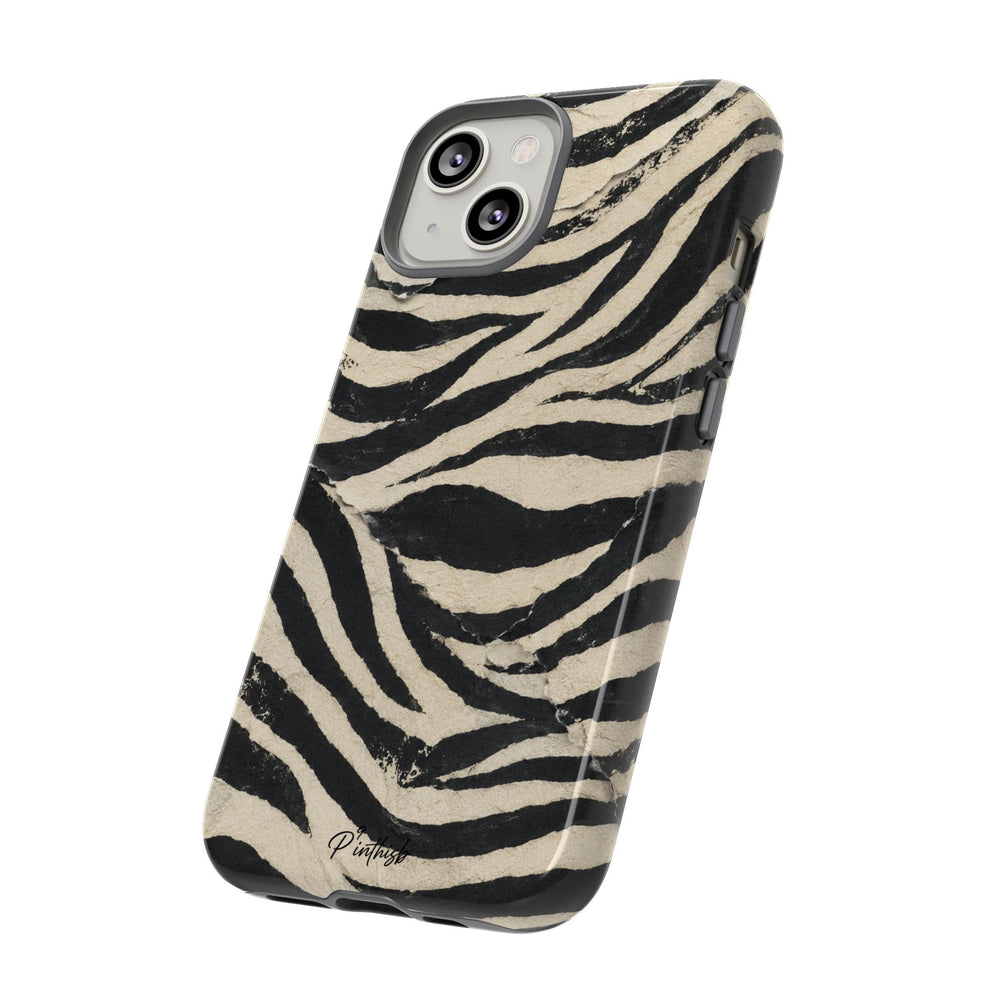 Zebra Stripe Tough Phone Case