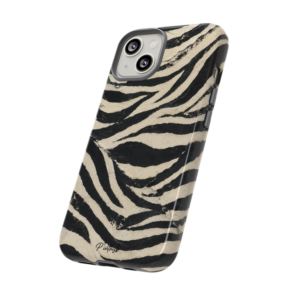 Zebra Stripe Tough Phone Case