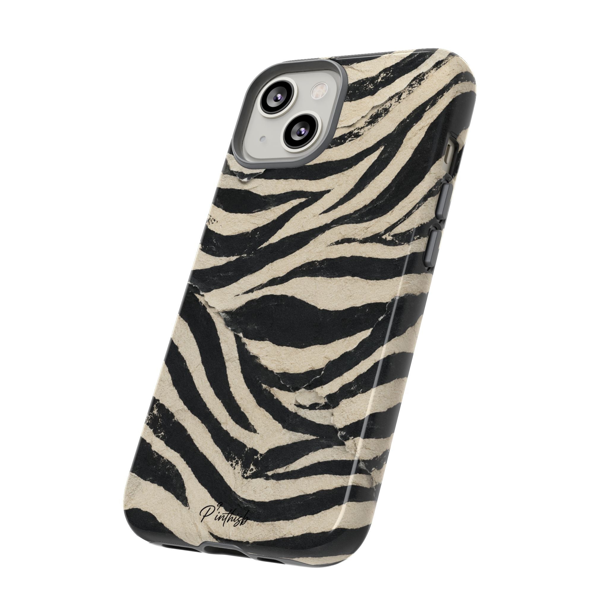 Zebra Stripe Tough Phone Case