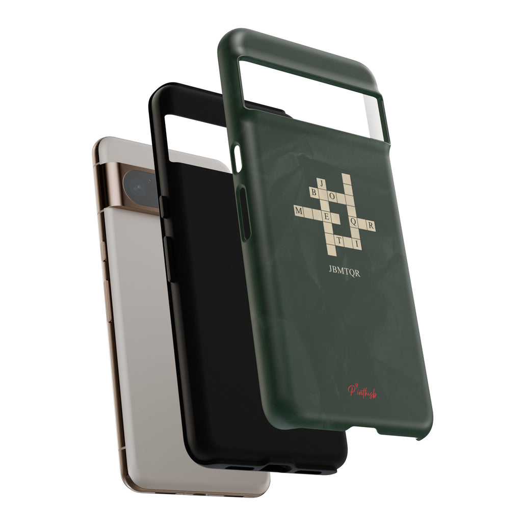 "JBMTQR crossword" Tough Phone Case