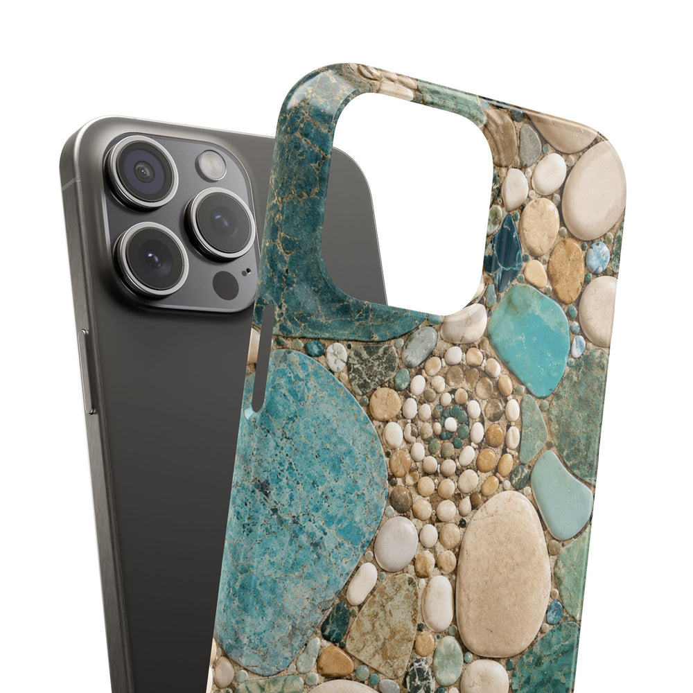 Sea Glass Mosaic Snap Case