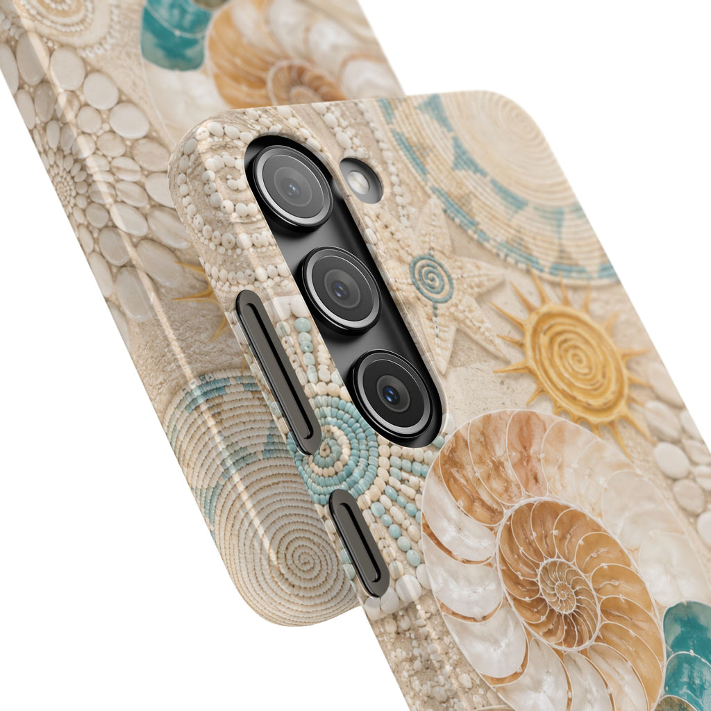 Coastal Seashell Snap Case