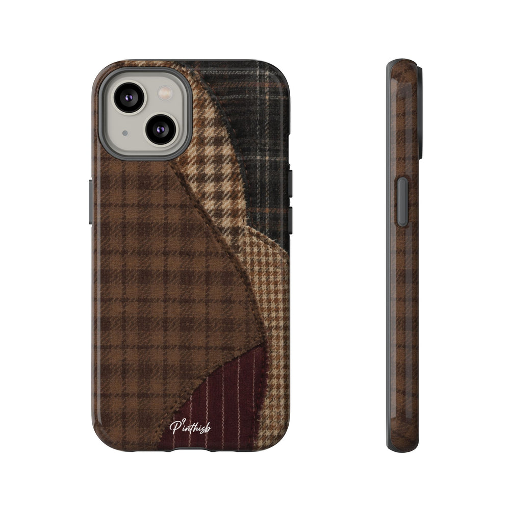 Rustic Brown Retro Tough Case