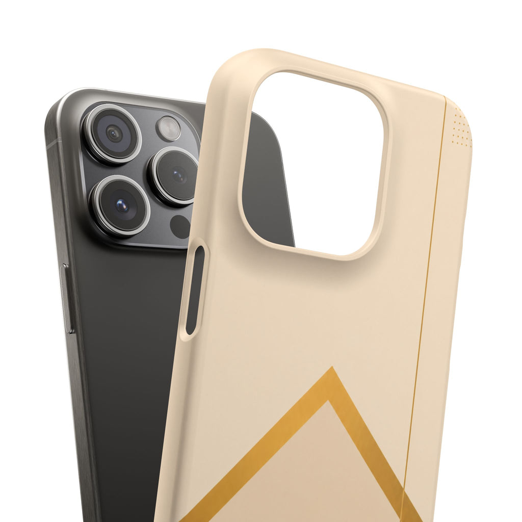 Gold Malboro Inspired Snap Phone Case