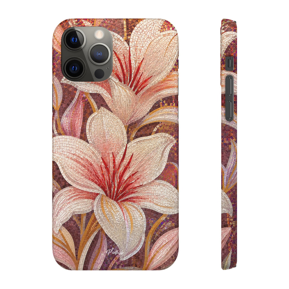 Floral Lily Snap Case