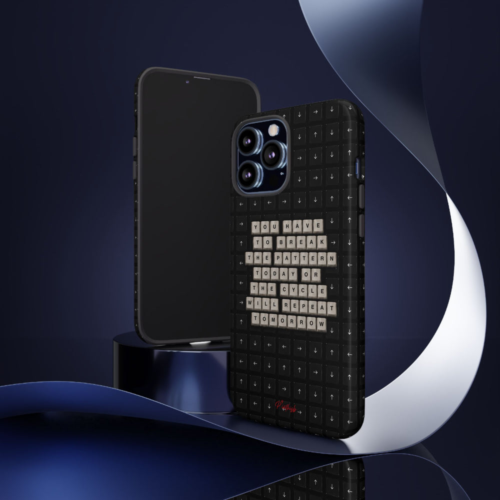 "Break the pattern" Keyboard Tough Case
