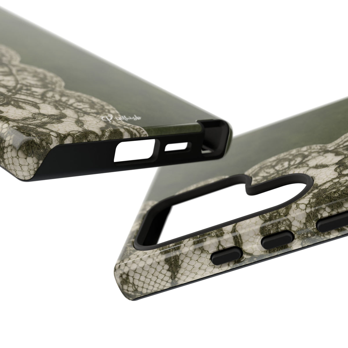 Olive Lace Tough Case