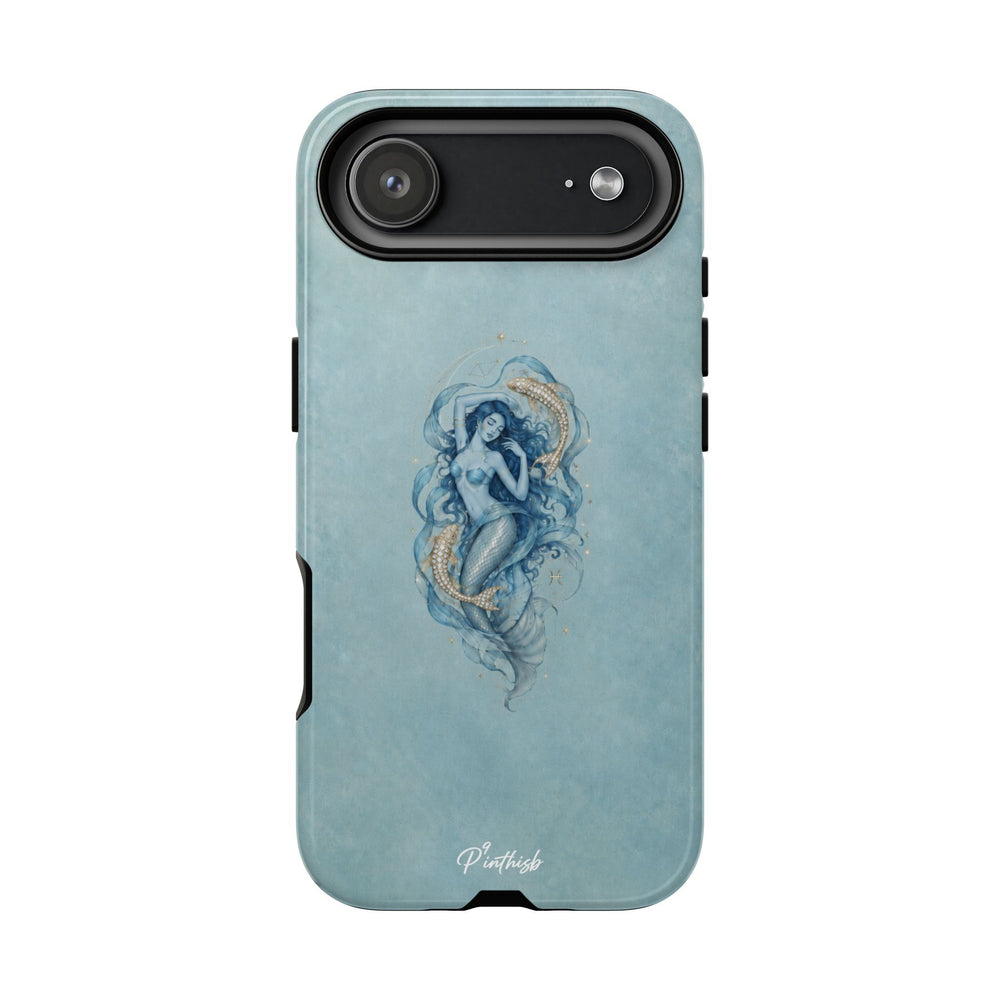 Pisces Zodiac Glitter Phone Case
