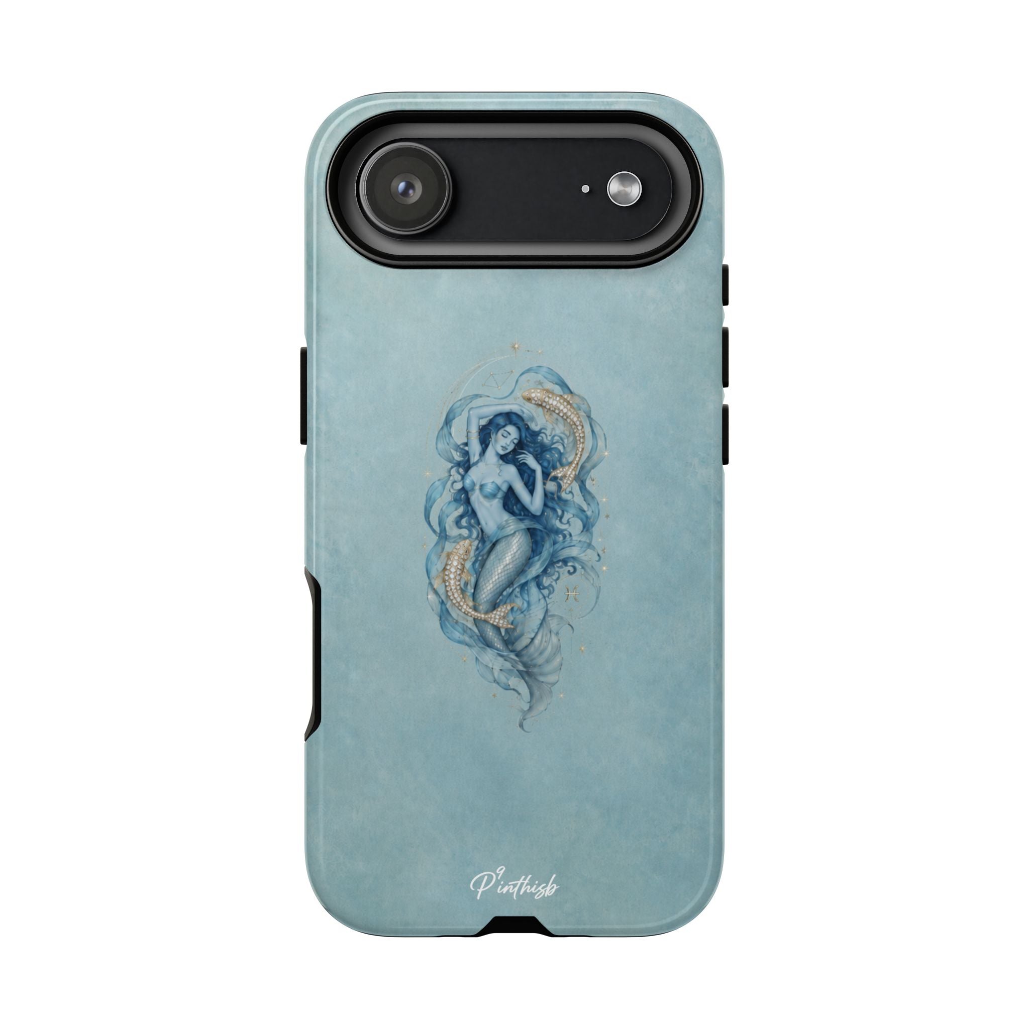 Pisces Zodiac Glitter Phone Case