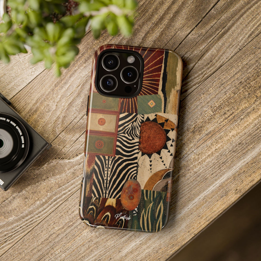 Abstract Boho Collage Tough Case