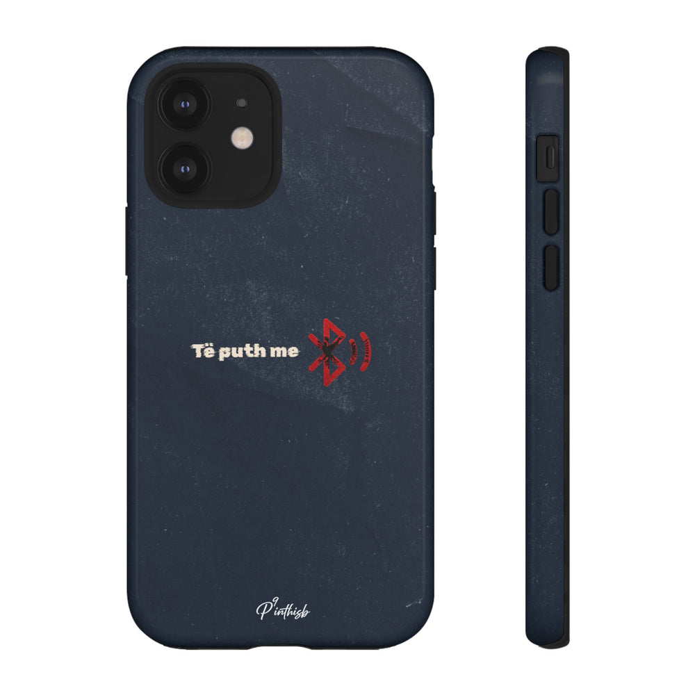 "Te puth me bluetooth" Tough Phone Case