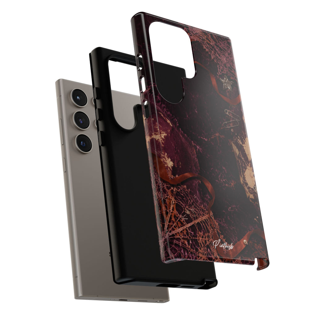 Dark Maroon Vintage Tough Case