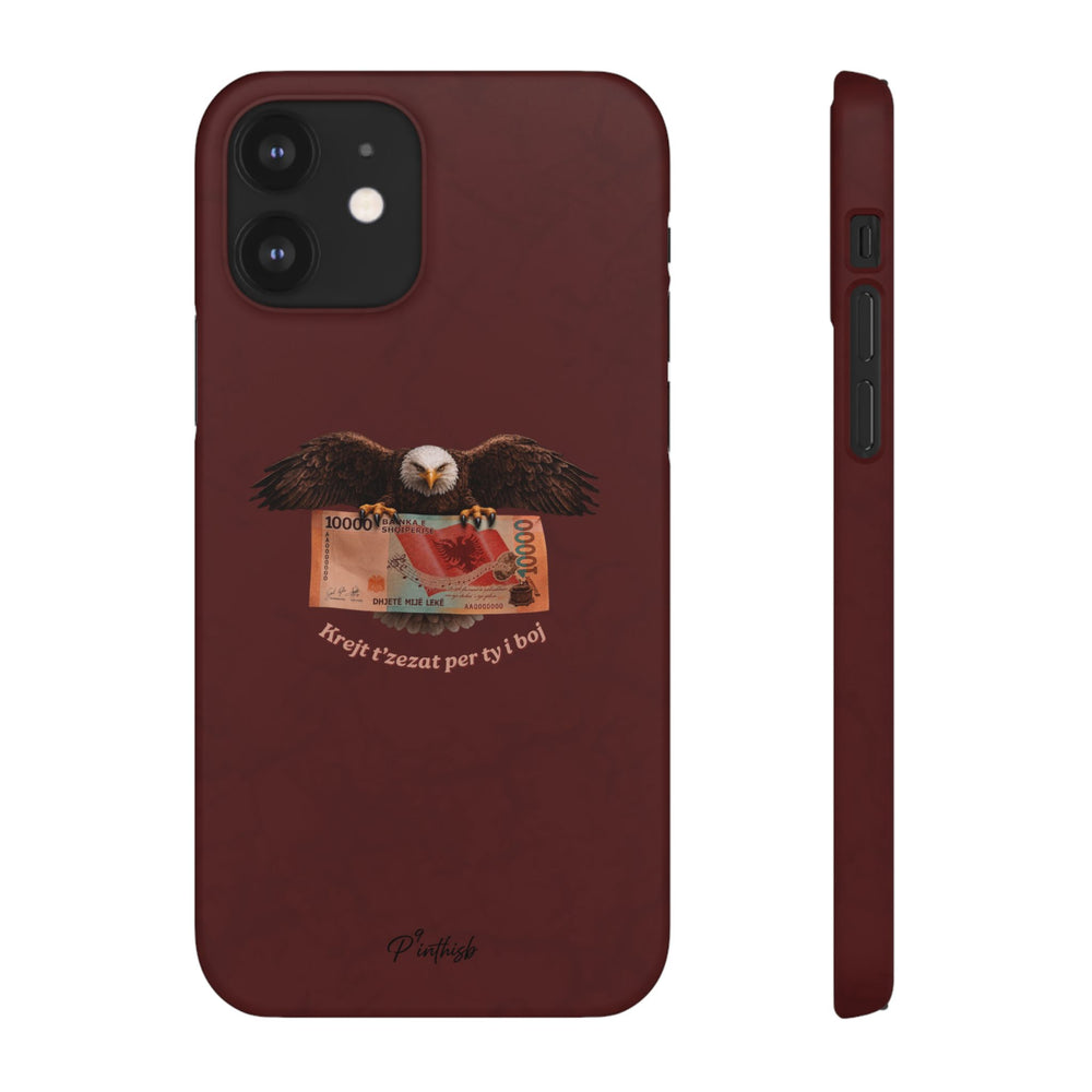 "Krejt t'zezat per ty i boj" Snap Case