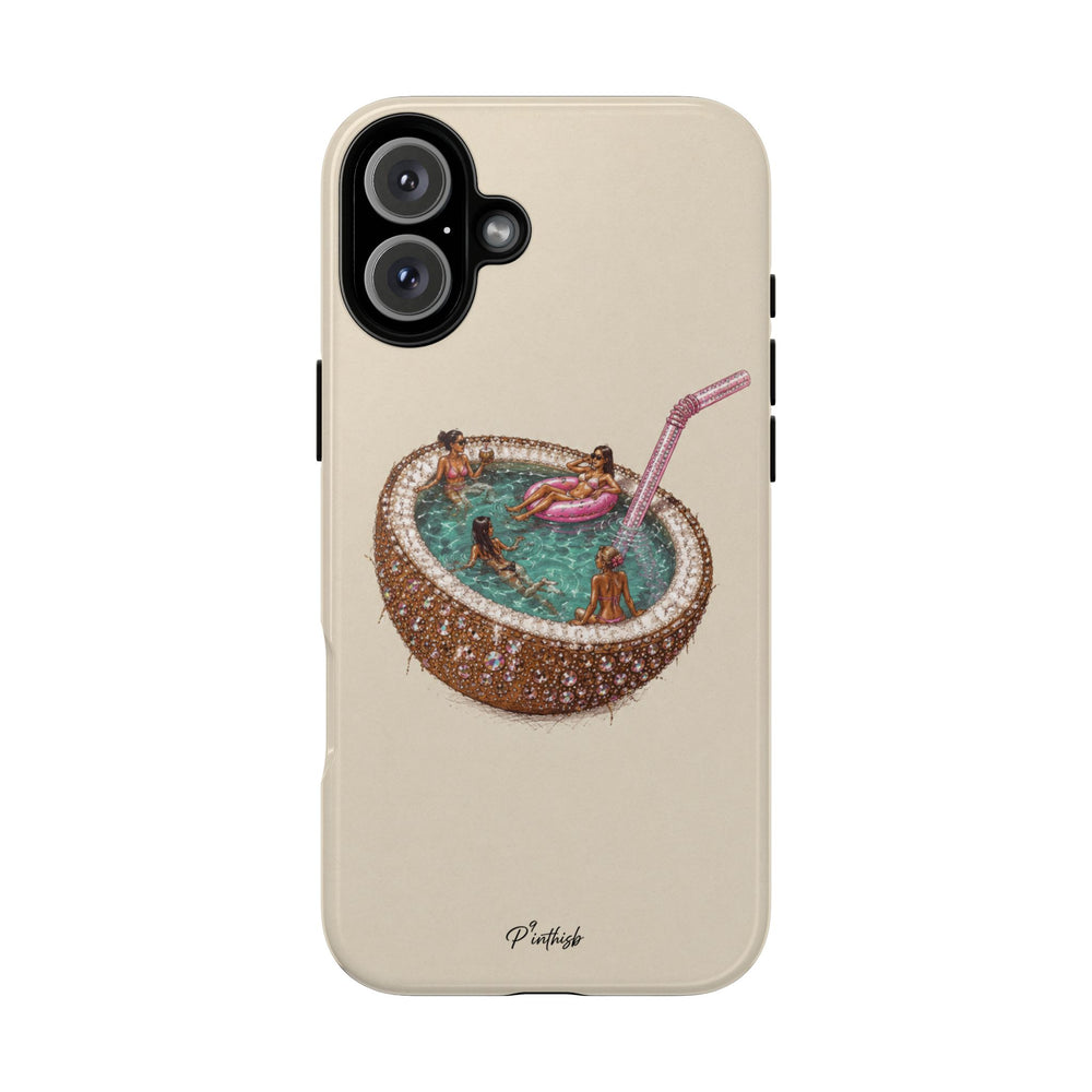 Coconut Pool Phone Case