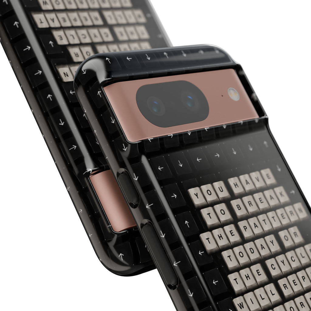 "Break the pattern" Keyboard Tough Case