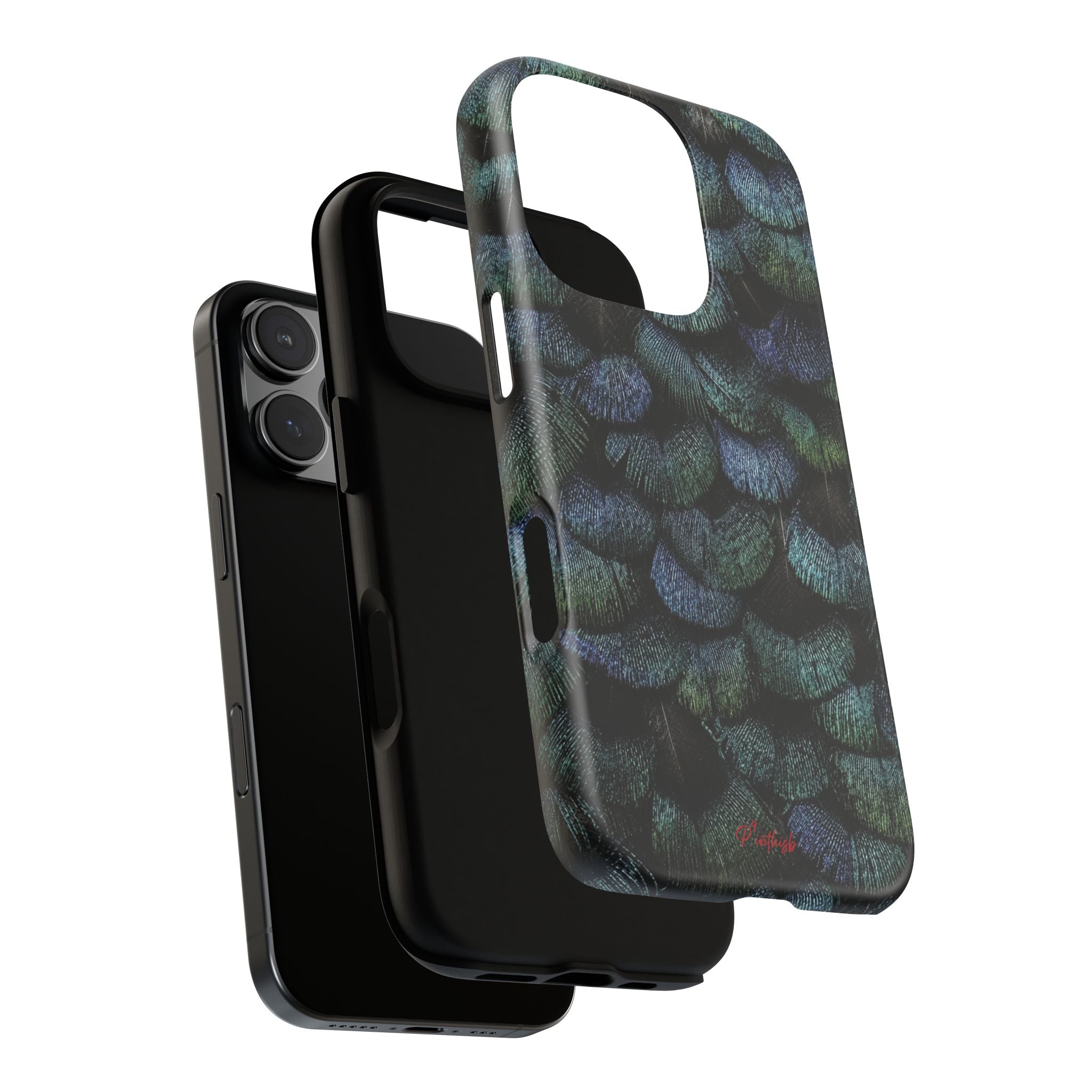Iridescent Feather Tough Case
