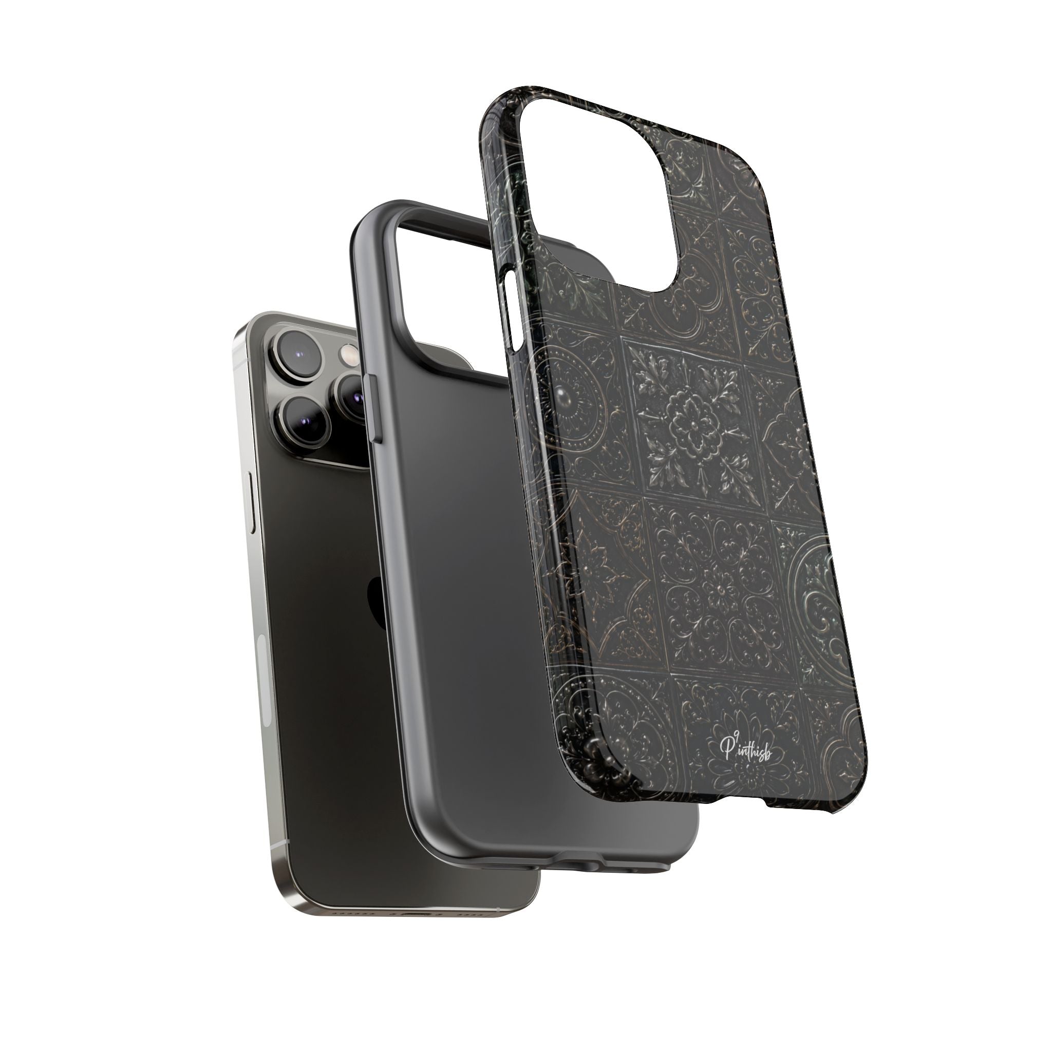 Mosaic Pattern Tough Phone Case