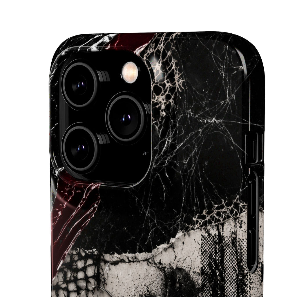 Midnight Static Snap Phone Case