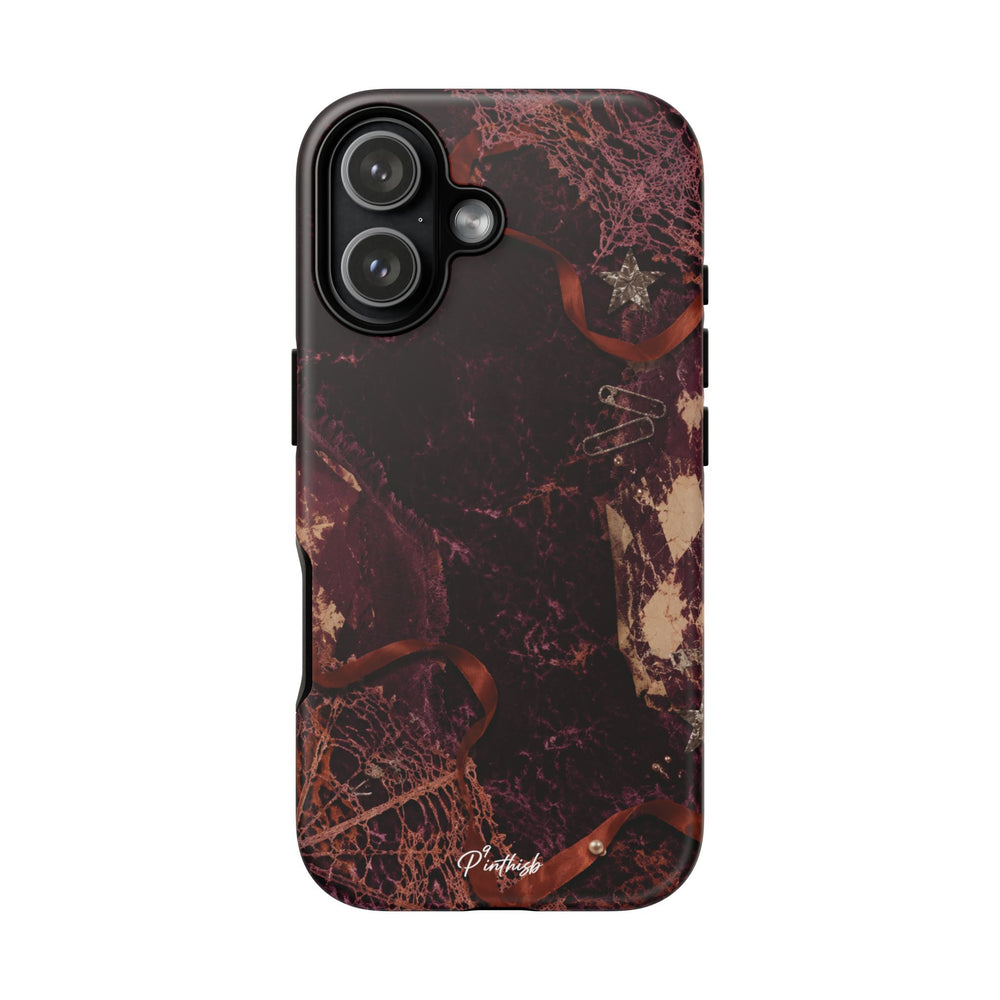 Dark Maroon Vintage Tough Case