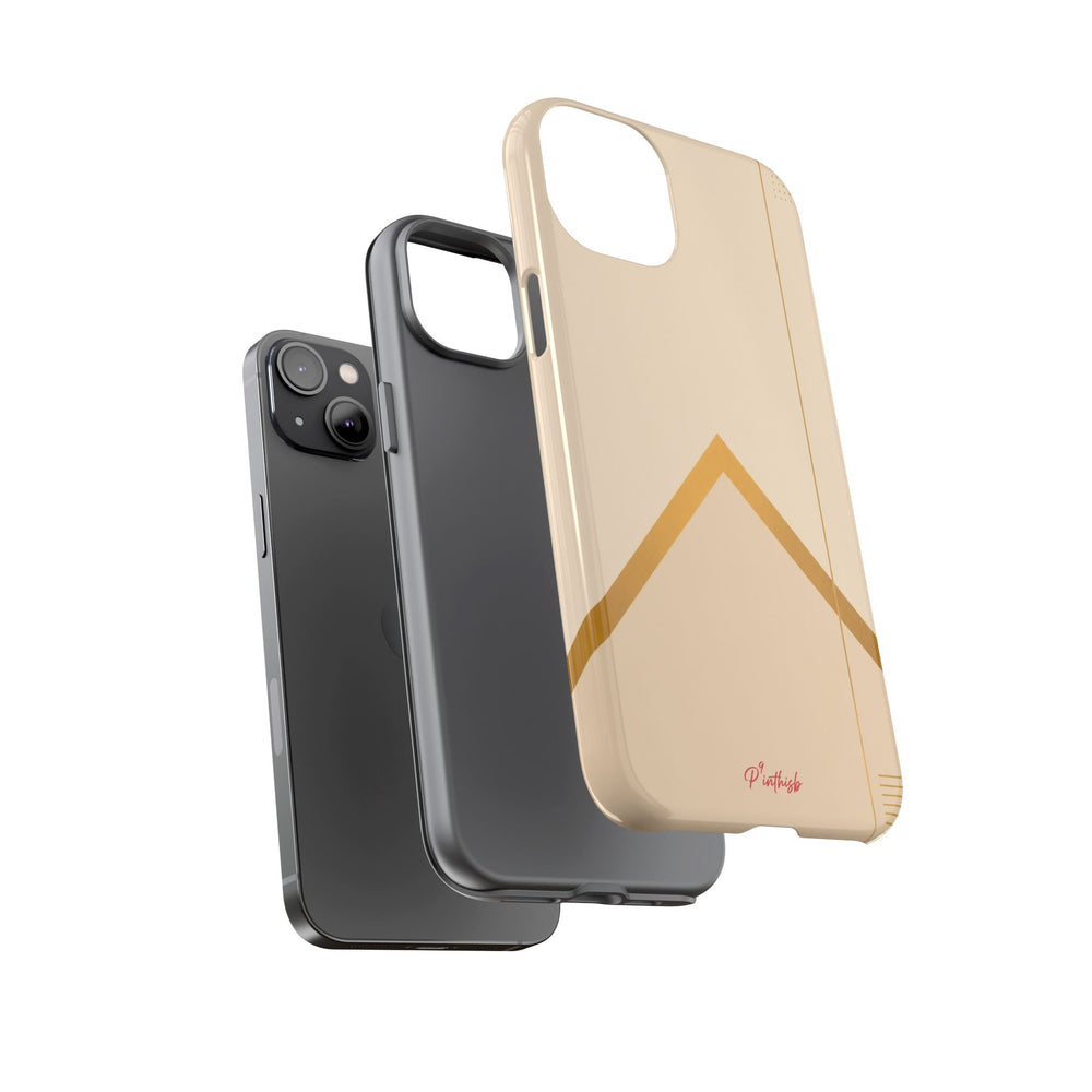 Gold Malboro Inspired Tough Phone Case