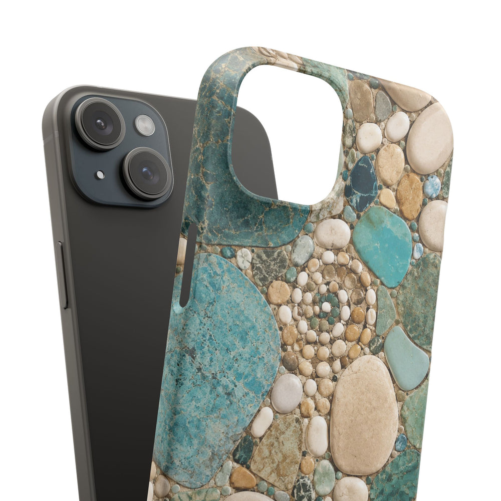 Sea Glass Mosaic Snap Case