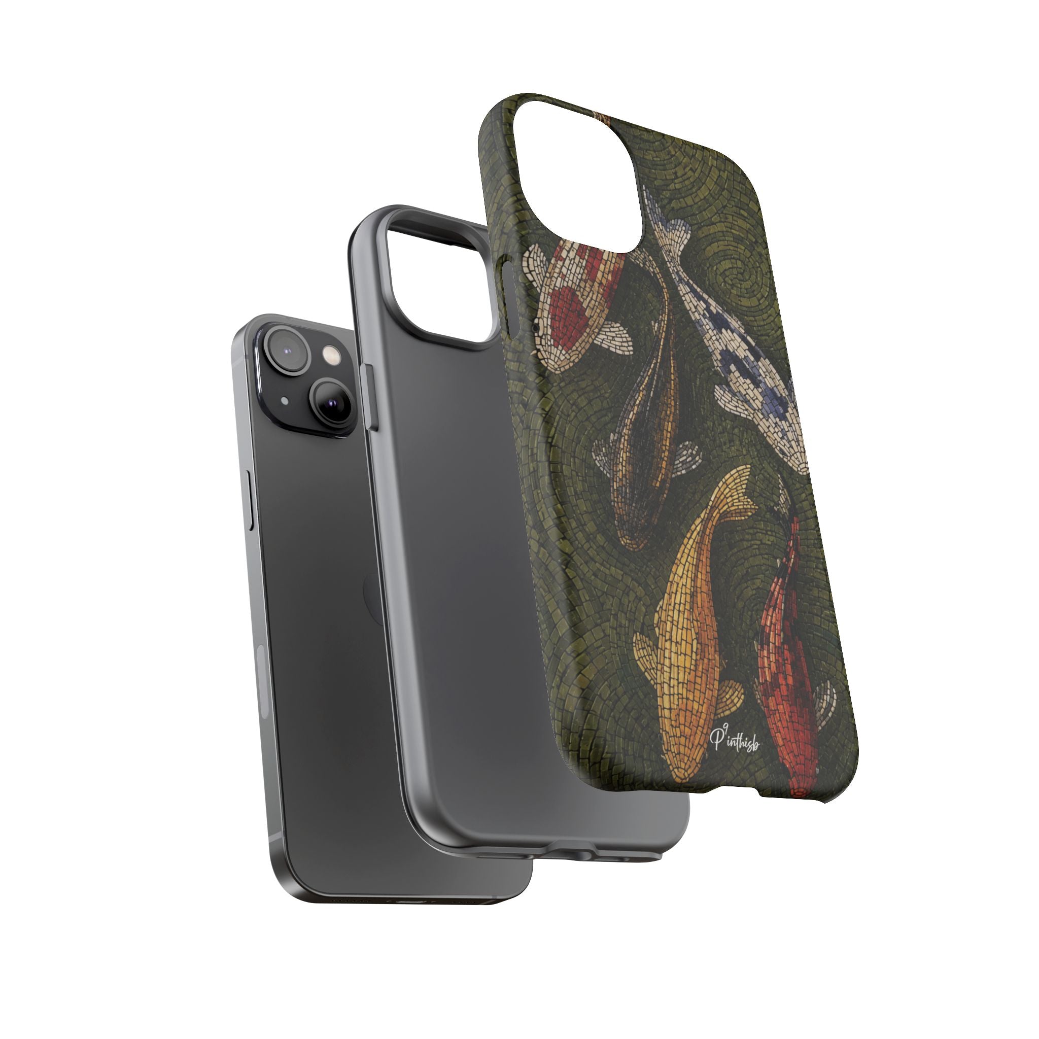 Fish Pond Tough Phone Case