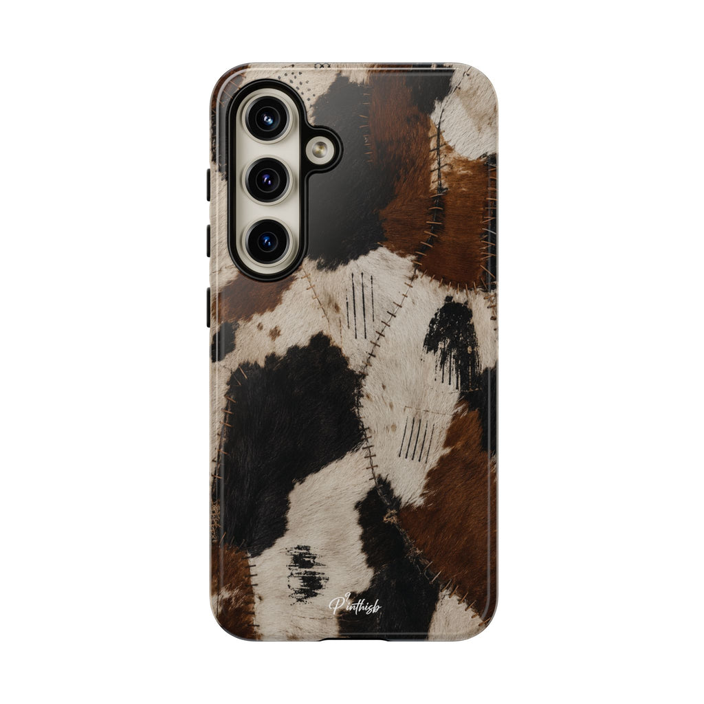 Brown & Black Animal Print Tough Case