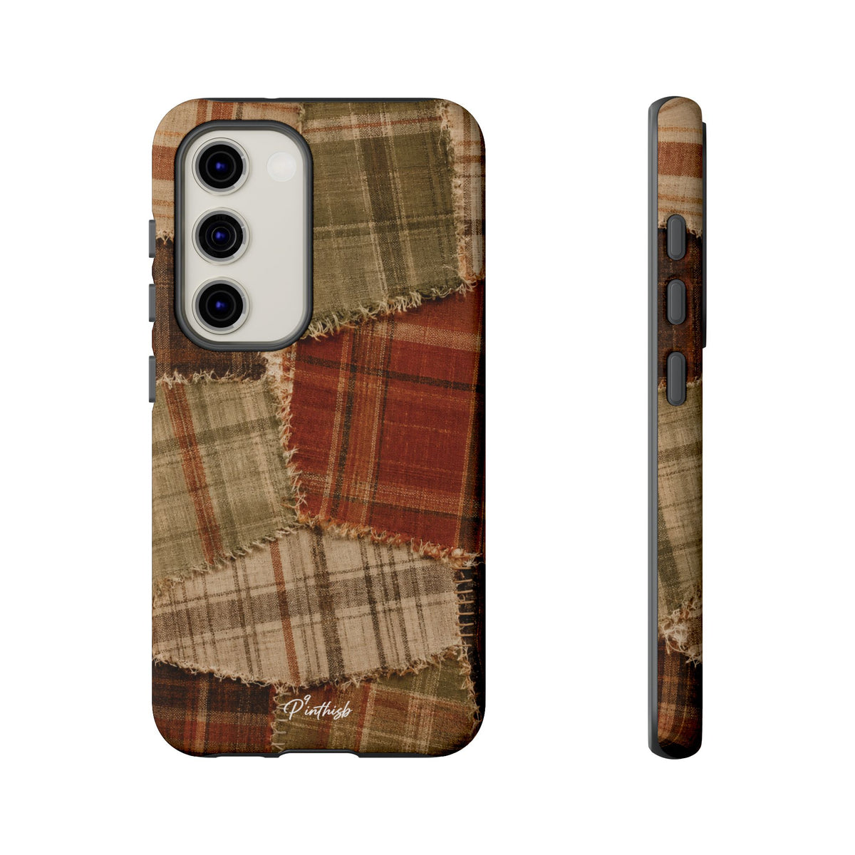 Rustic Fall Patchwork Tough Case