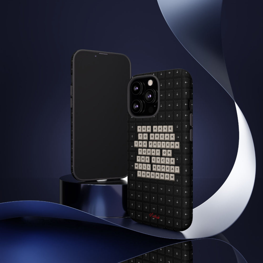 "Break the pattern" Keyboard Tough Case