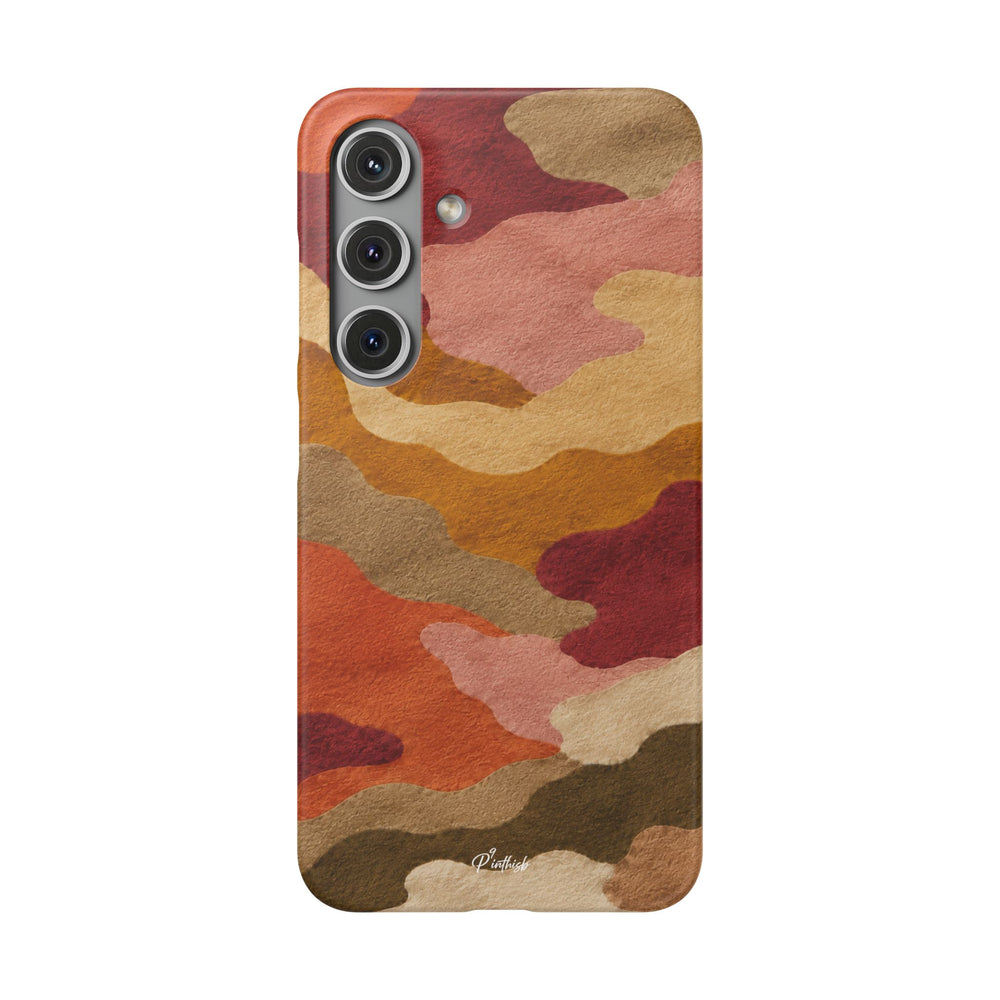 Watercolour Camo Snap Case