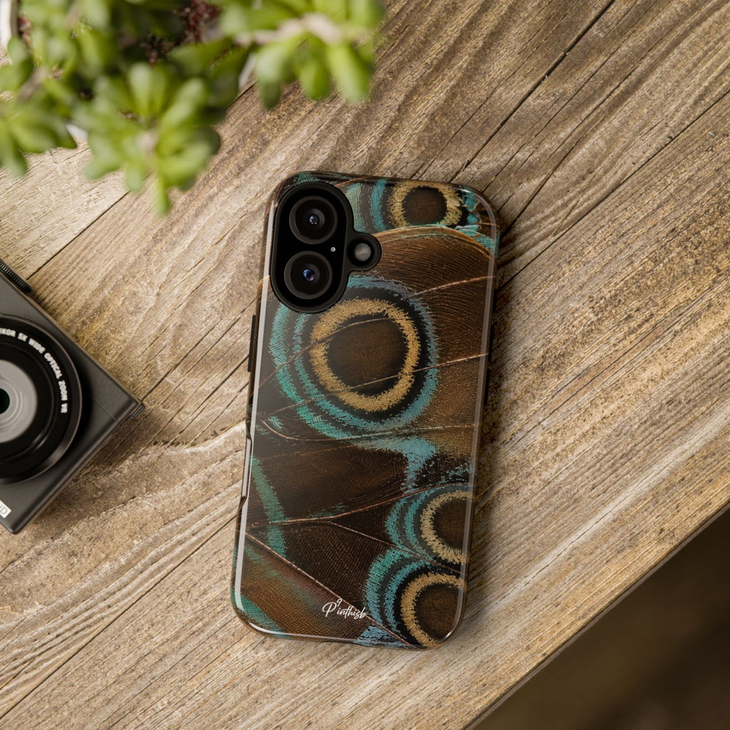 Peacock Feather Pattern Tough Case