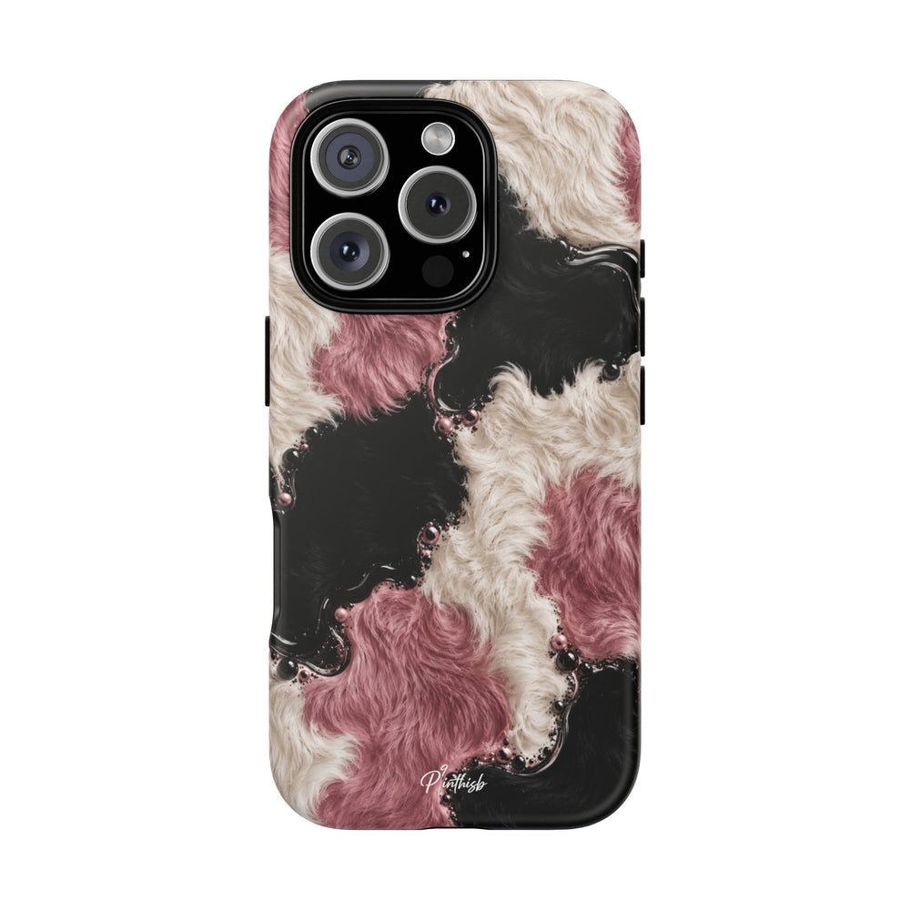 Cow Print Swirl Tough Case