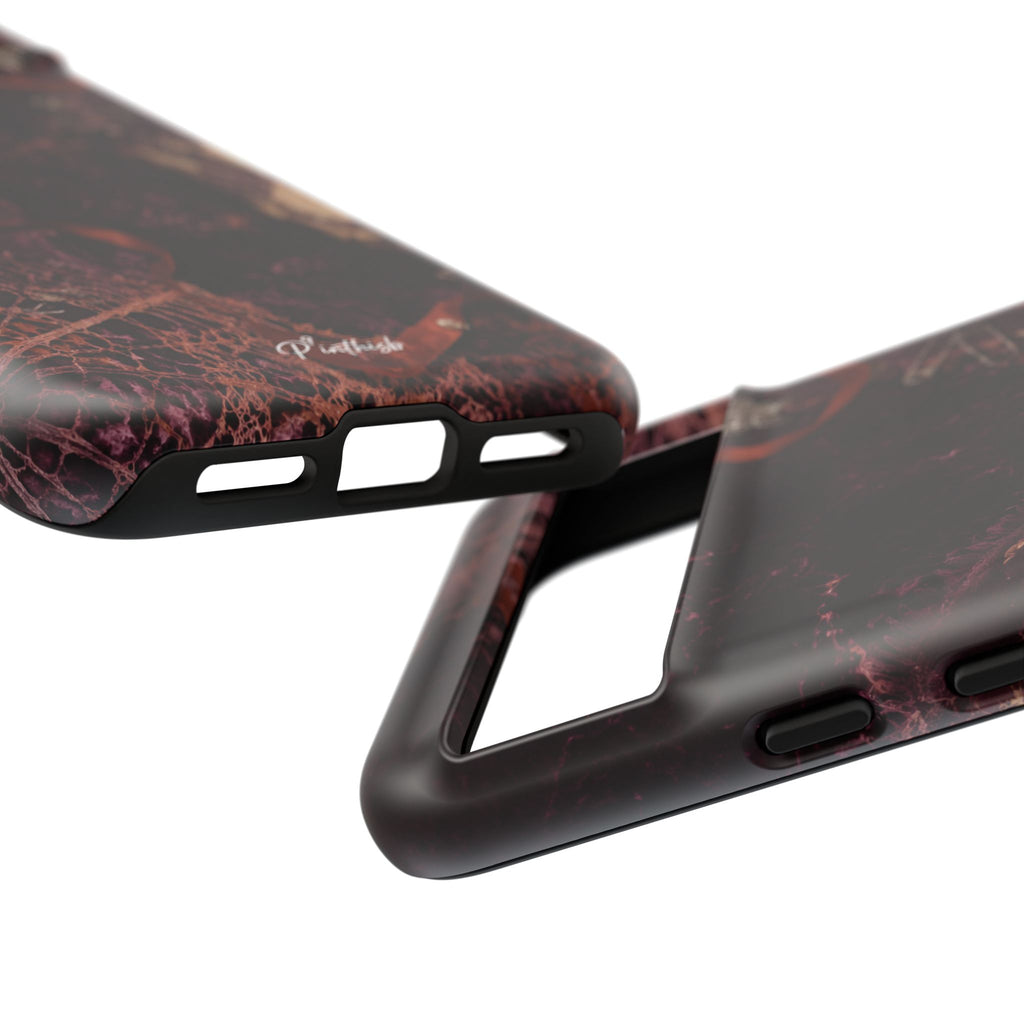 Dark Maroon Vintage Tough Case