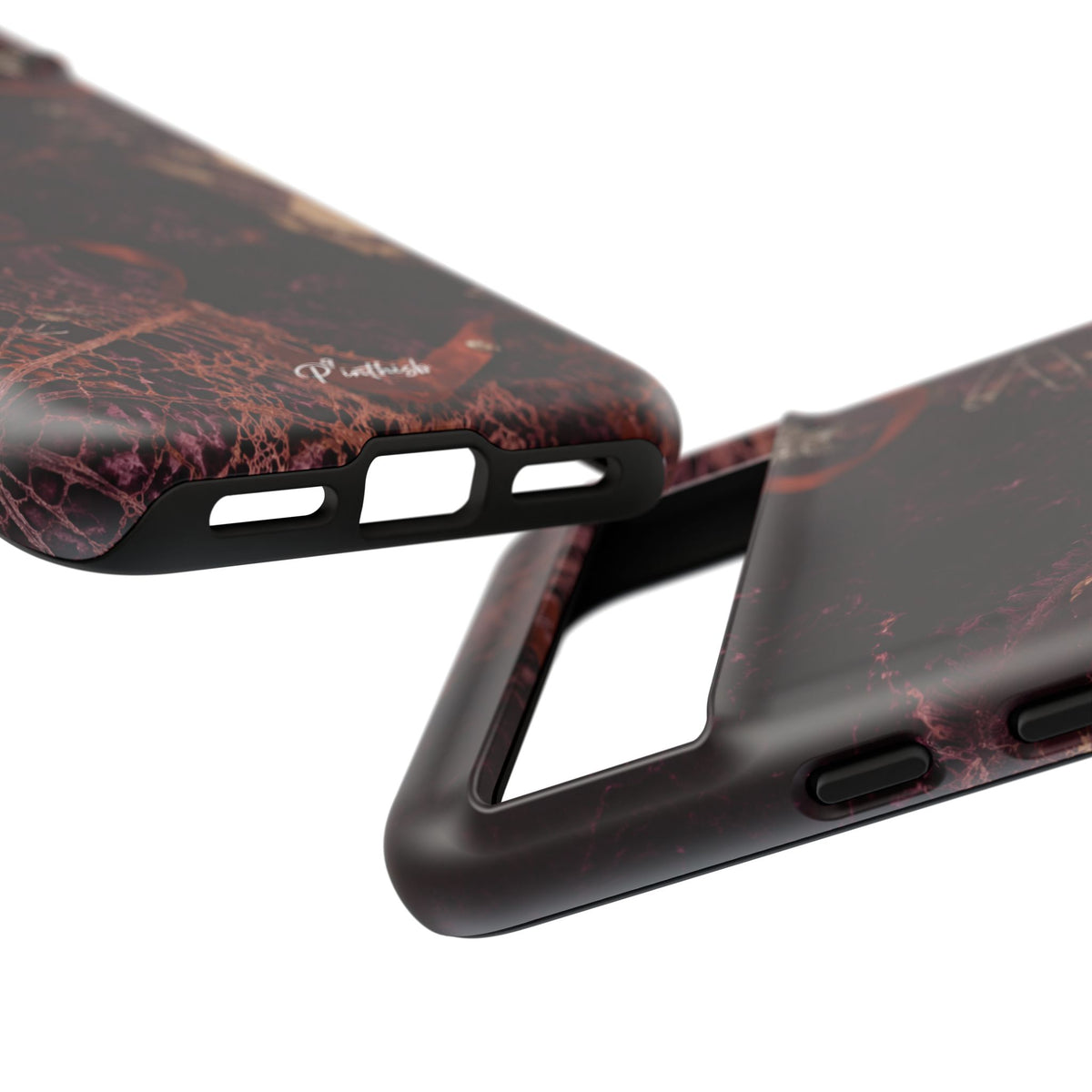 Dark Maroon Vintage Tough Case