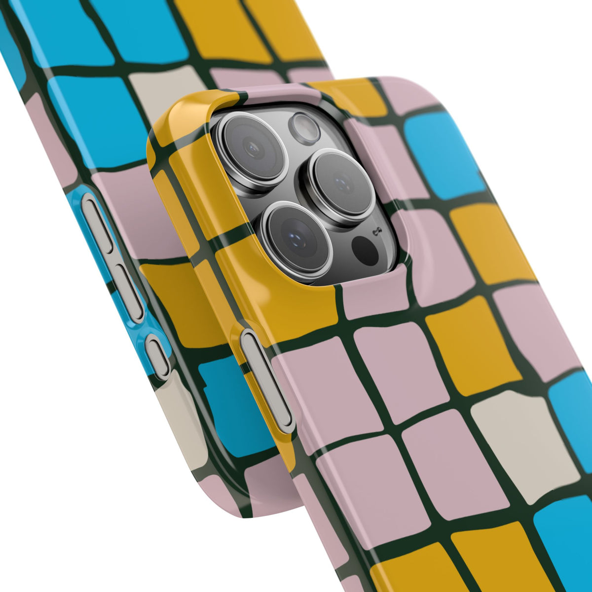 Color Grid Snap Phone Case