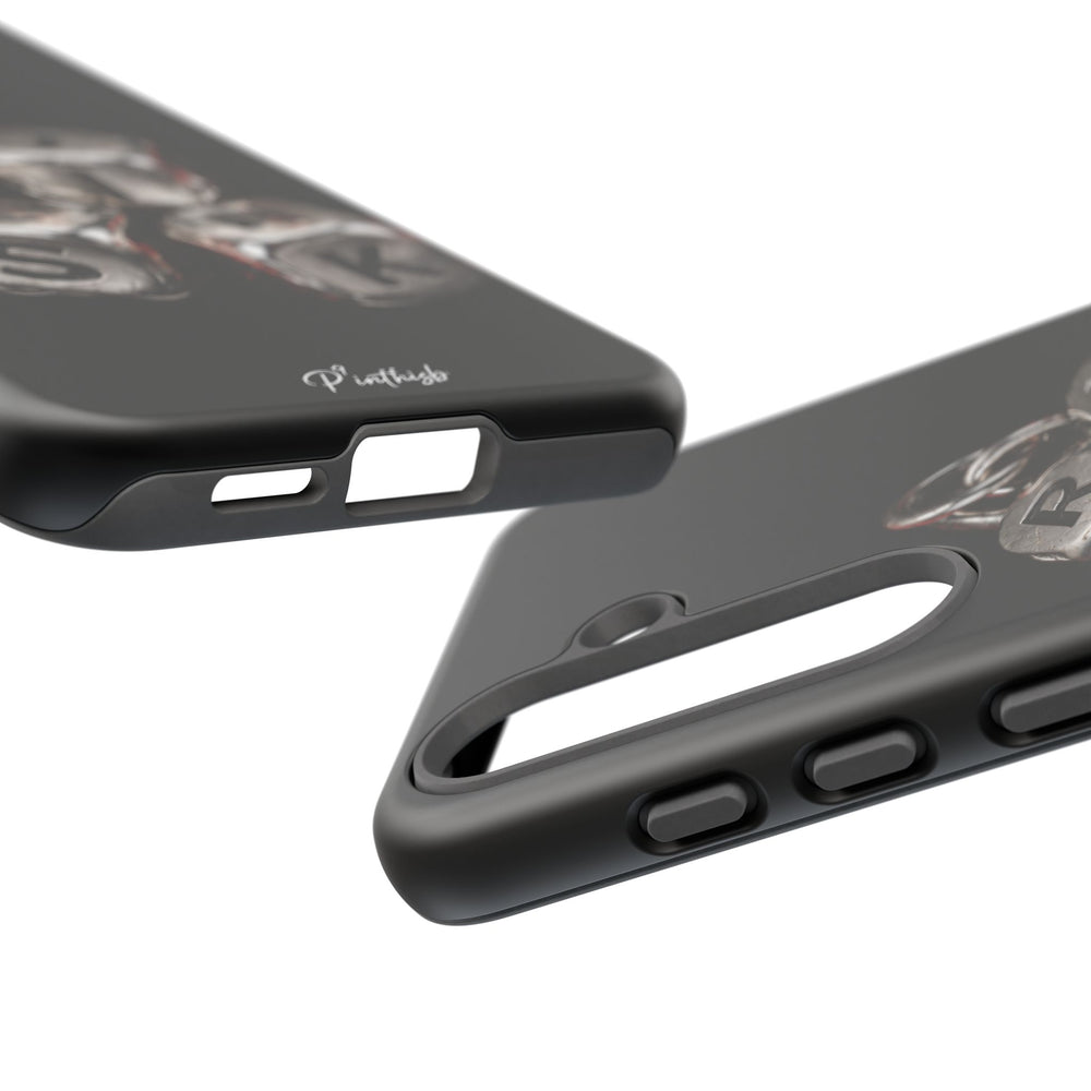 Metallic Dice 'RISK' Phone Case