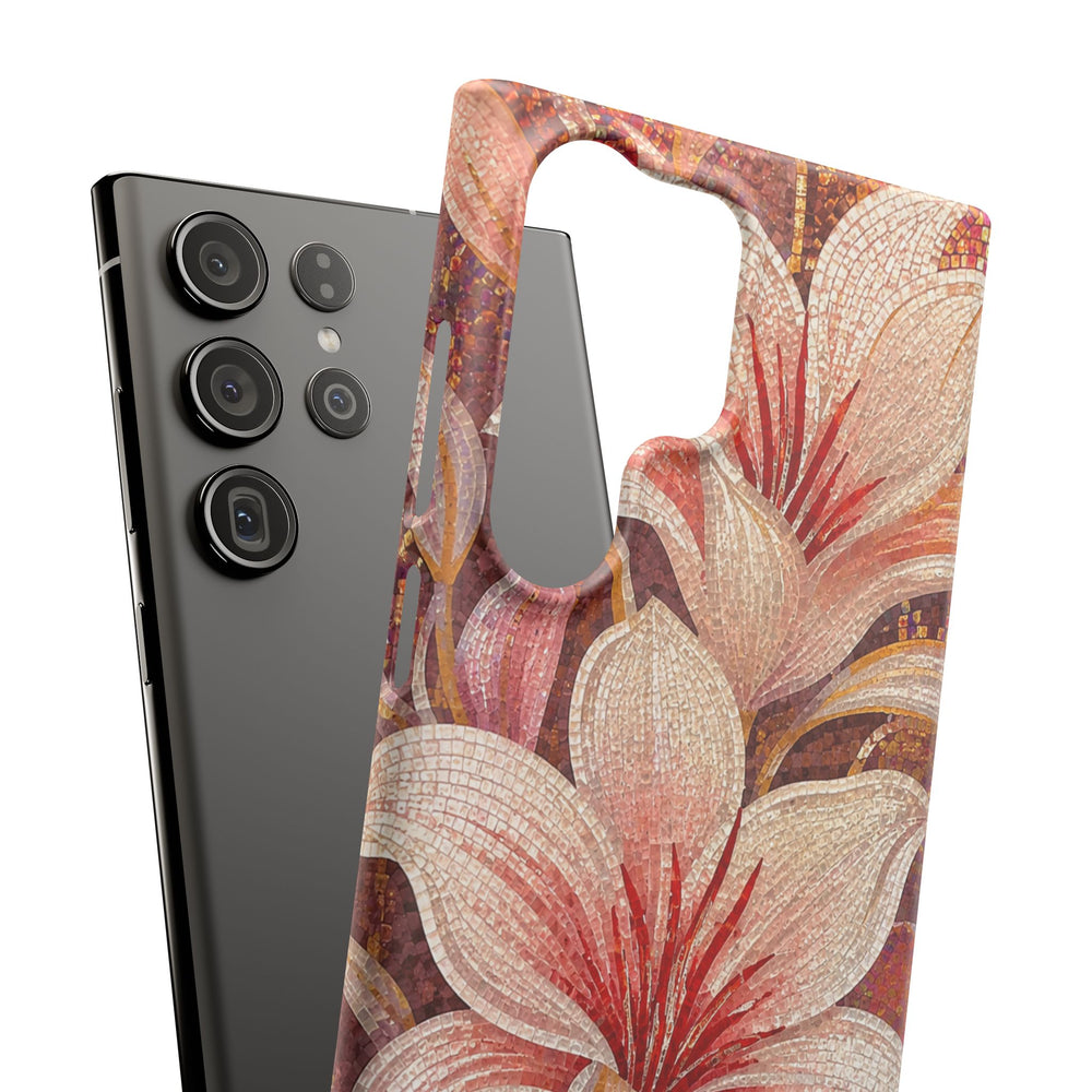 Floral Lily Snap Case